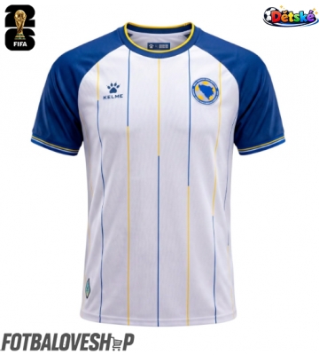 Bosna a Hercegovina Dětské Venkovní Dres MS 2026 Krátký Rukáv (+ trenýrky)